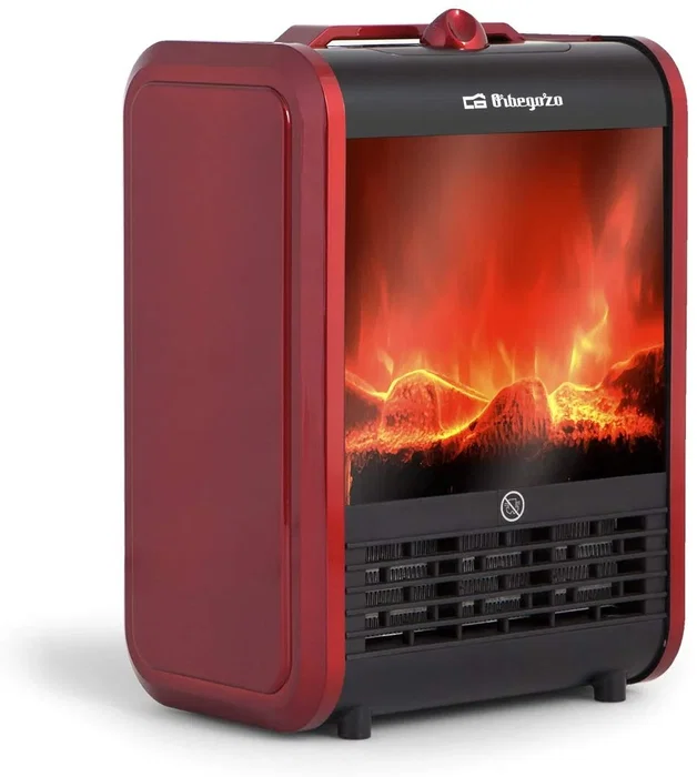 Orbegozo CM 9015 Chimenea Eléctrica Roja 1500W Orbegozo CM 9015 Chimenea Eléctrica Roja 1500W